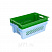 Пластиковый ящик для ягод и овощей (дно сплошное) Заморозка -40С
