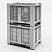 Полимерный контейнер iBox (ПЛ-01 на 4-х ножках)